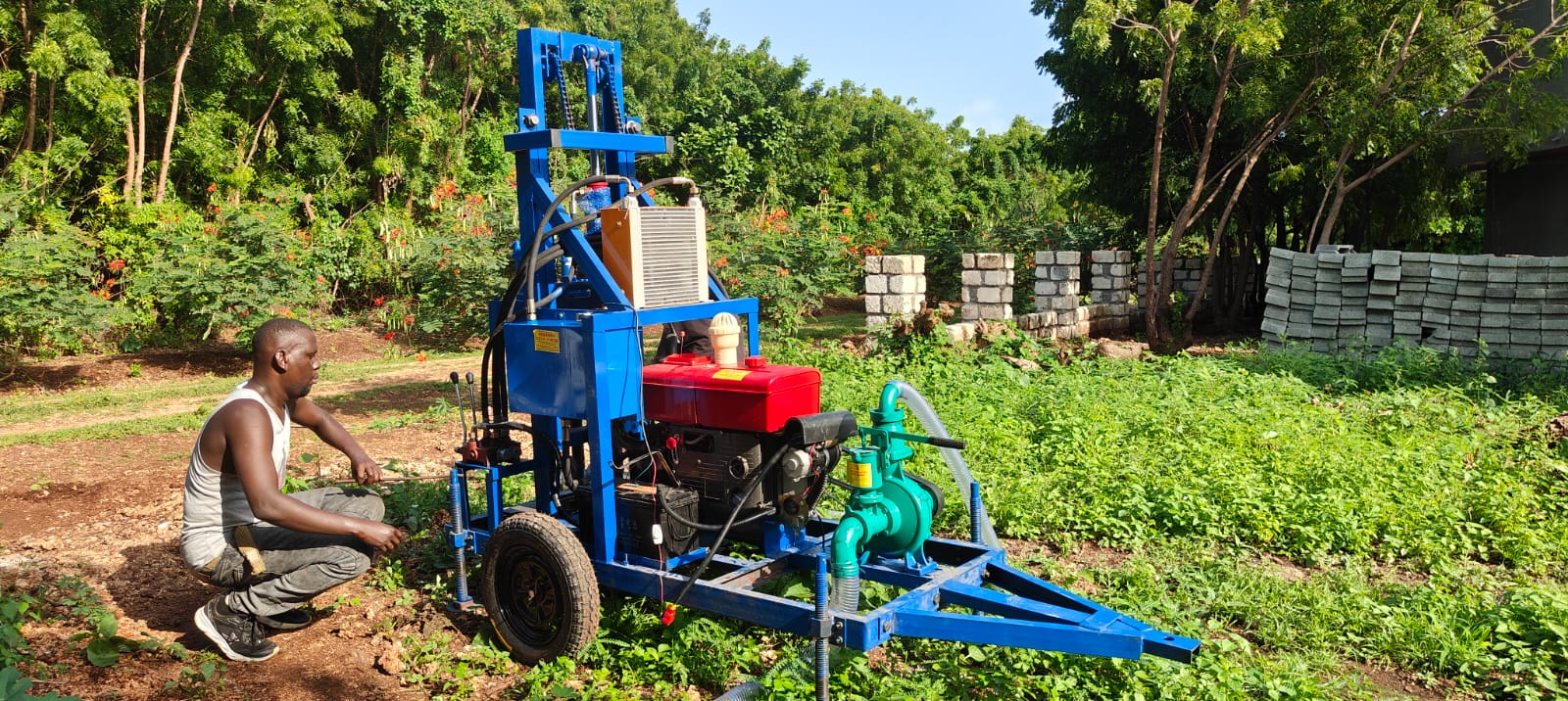 Professional hydraulic borehole drilling equipment - Chuchi Smart Homes