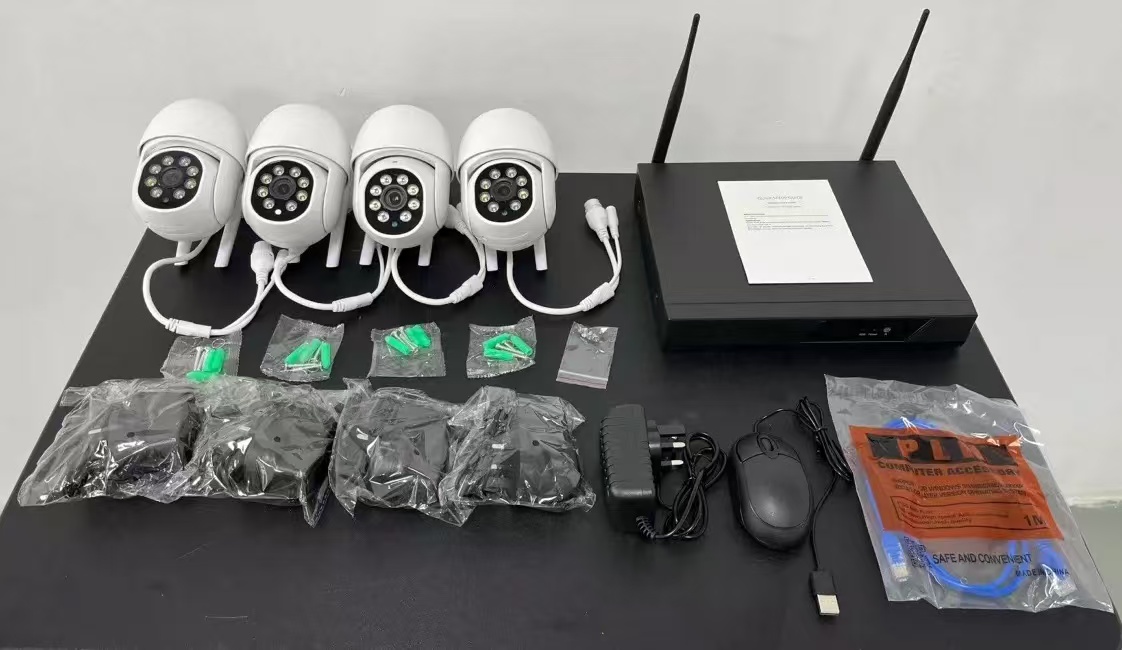 Intelligent security cameras and smart sensors for comprehensive home protection